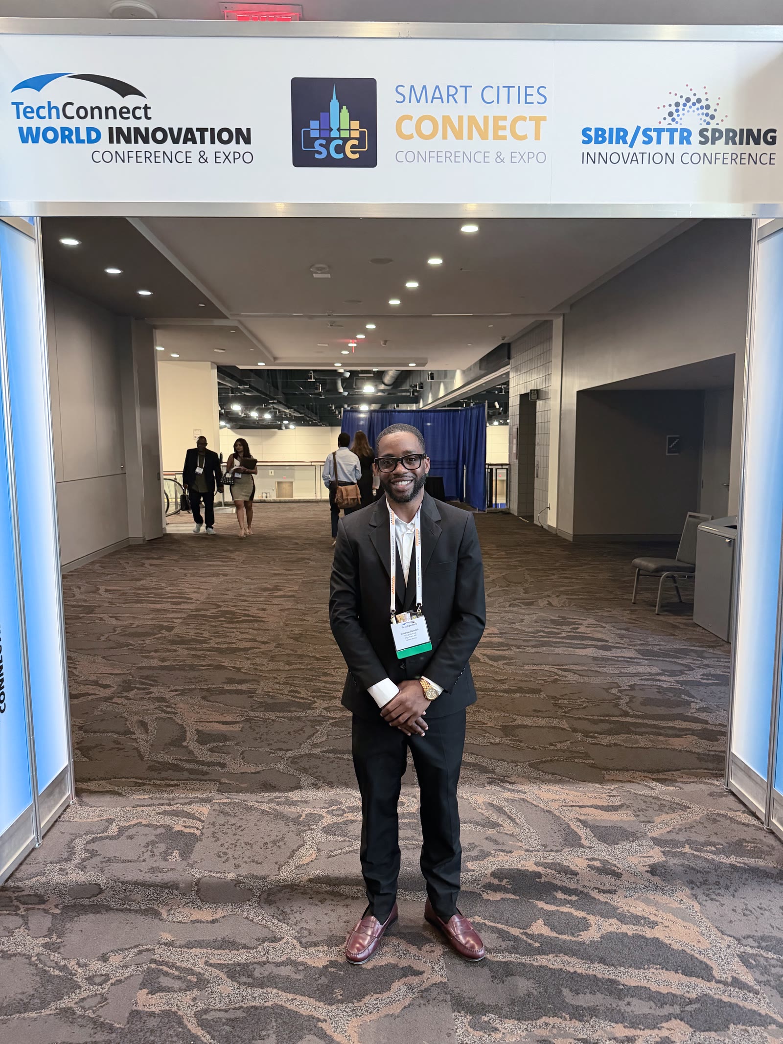 Andrew Randall at the Smart Cities Connect conference